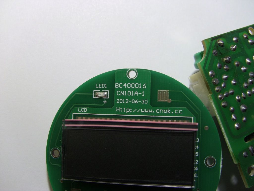 Электронный программируемый таймер Cn101A. Устройство. Плата управления и LCD экрана.